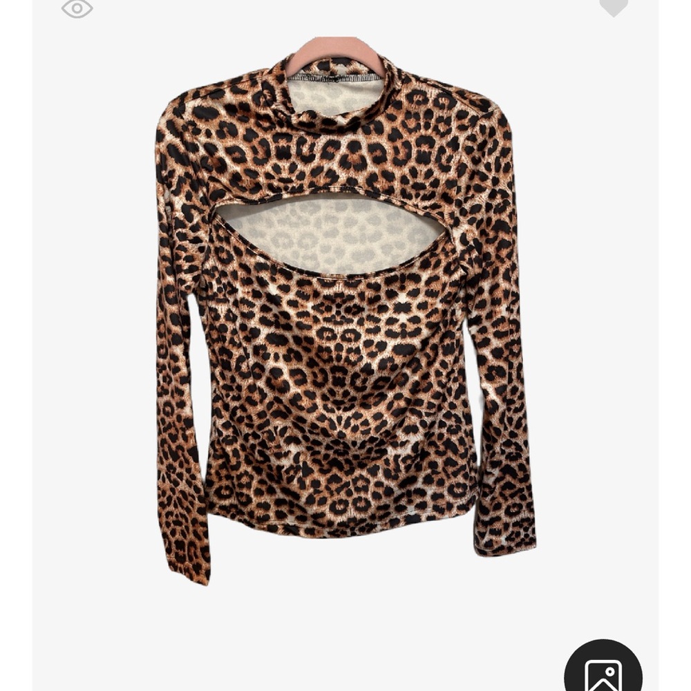 Silky leopard print